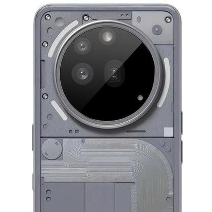 Film de protection pour caméra arrière Techsuit pour Nothing Phone (3a) Pro, Verre trempé, Noir