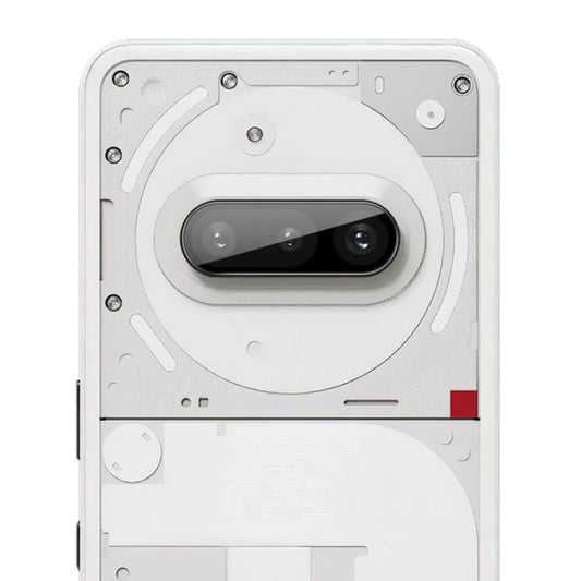 Techsuit Rückkamera-Schutzfolie für Nothing Phone (3a), gehärtetes Glas, schwarz