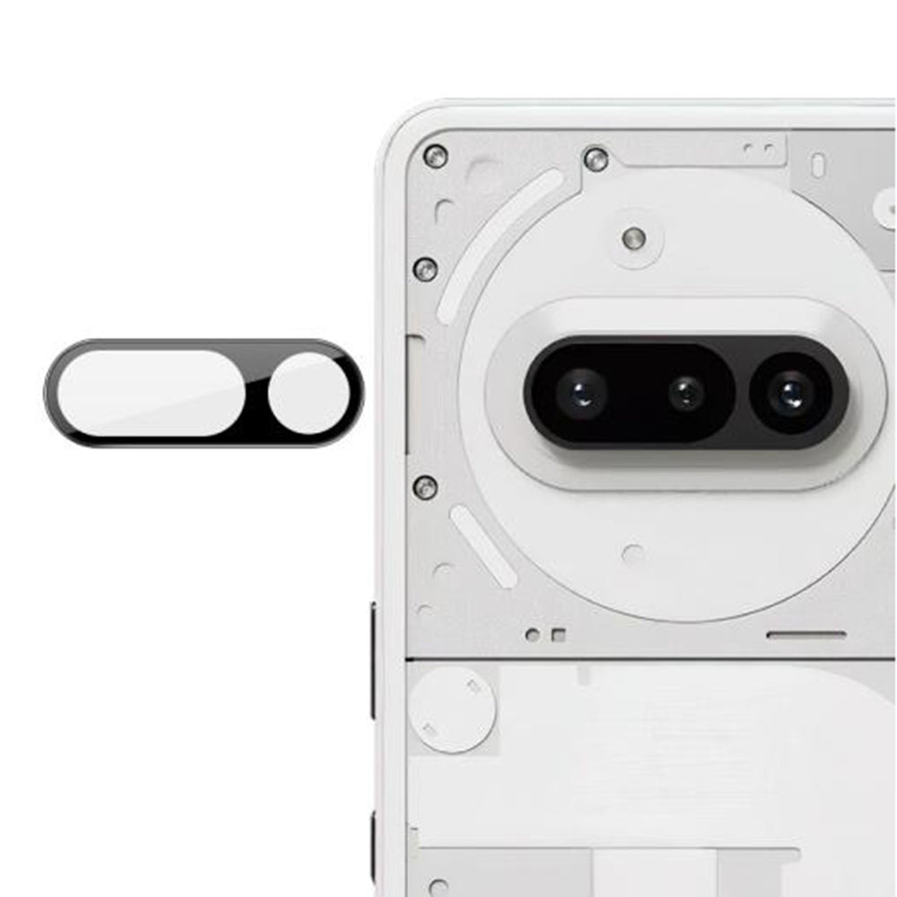 Film de protection pour caméra arrière Techsuit pour Nothing Phone (3a), Verre trempé, Noir