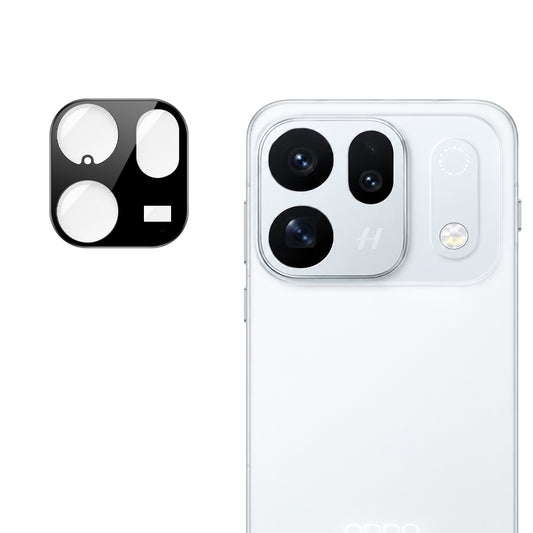 Protection pour caméra arrière Techsuit pour Oppo Find X10, verre trempé, noire