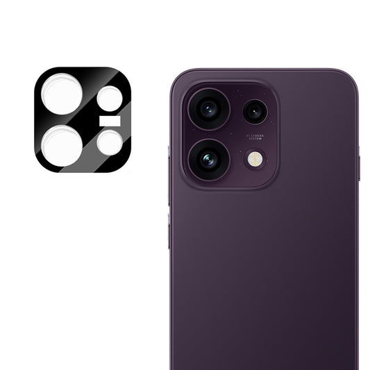 Pellicola protettiva per fotocamera posteriore Techsuit per Oppo Reno16 F / Reno16 FS, vetro temperato, nero