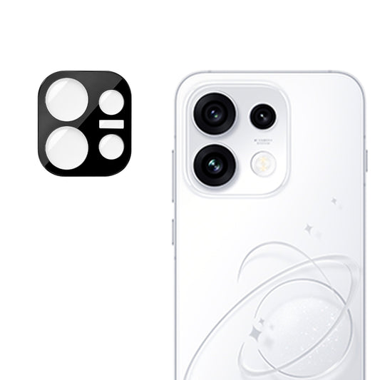 Pellicola protettiva per fotocamera posteriore Techsuit per Oppo Reno16 Pro, vetro temperato, nero