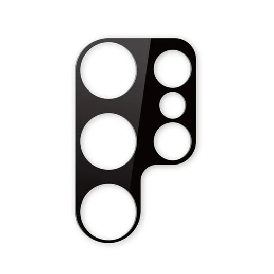 Film de protection pour caméra arrière Techsuit pour Samsung Galaxy S23 Ultra S918, Verre trempé, Noir