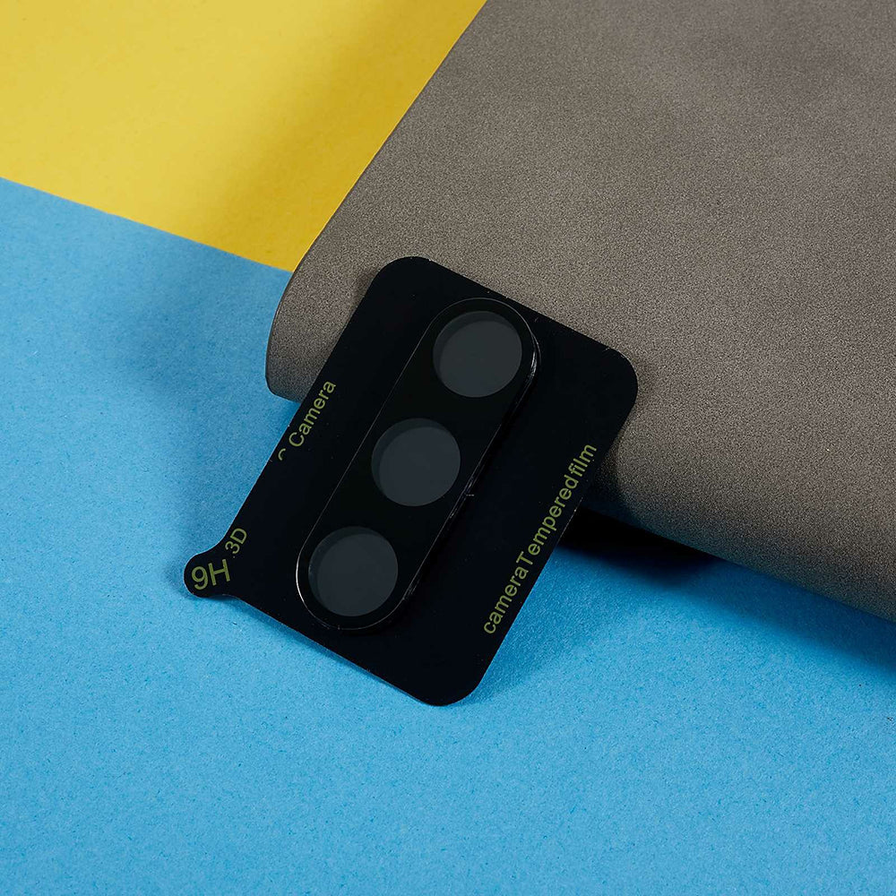 Techsuit Rear Camera Protection Film for Samsung Galaxy S26 Plus, Tempered Glass, Black