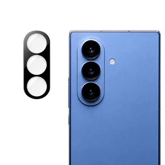 Film de protection pour caméra arrière Techsuit pour Samsung Galaxy Z Fold8 Ultra F971, verre trempé, noir