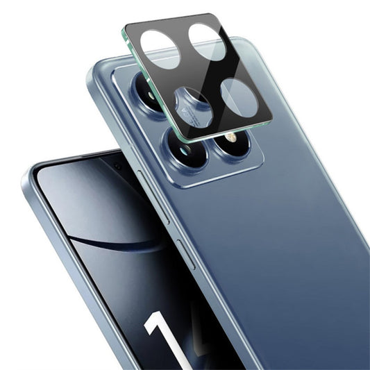 Techsuit Rückkamera-Schutzfolie für Xiaomi 14T, gehärtetes Glas, schwarz