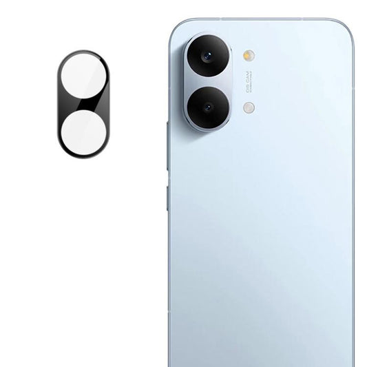 Schutzfolie Techsuit für die Rückkamera des Xiaomi Poco X8 Pro Max, gehärtetes Glas, Schwarz