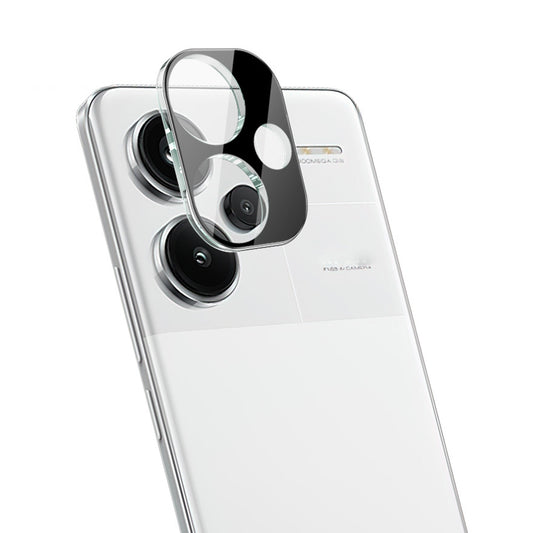 Pellicola protettiva per fotocamera posteriore Techsuit per Xiaomi Redmi Note 13 Pro+, Vetro temperato, Nero