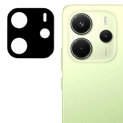 Techsuit Rear Camera Protective Film for Xiaomi Redmi Note 14 4G (Regional), Tempered Glass, Black