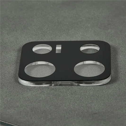Techsuit Rückkamera-Schutzfolie für Xiaomi Redmi Note 14S, gehärtetes Glas, schwarz