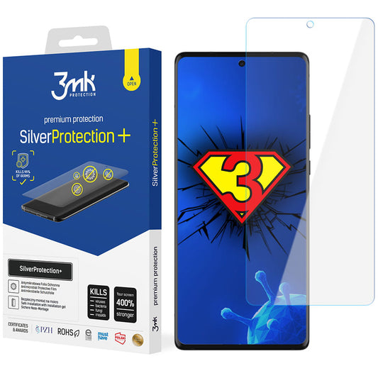 Pellicola protettiva Schermo 3MK Silver Protect+ per Motorola Edge 30 Ultra, Plastica