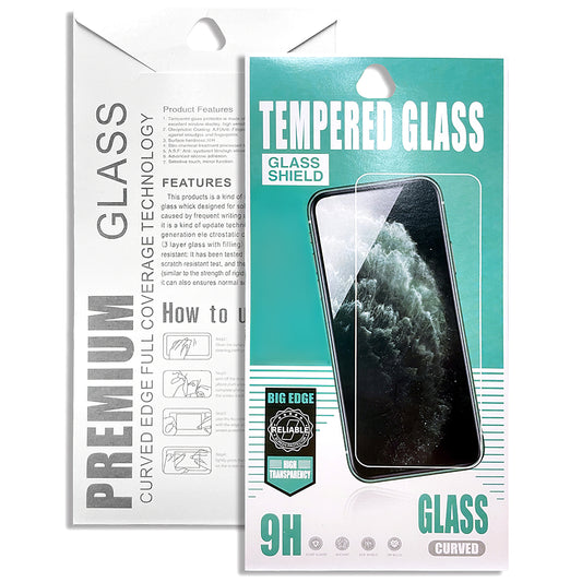 OEM Displayschutzfolie für Apple iPhone 16 Pro, abgeschirmtes Glas, vollflächige Verklebung, 2.5D
