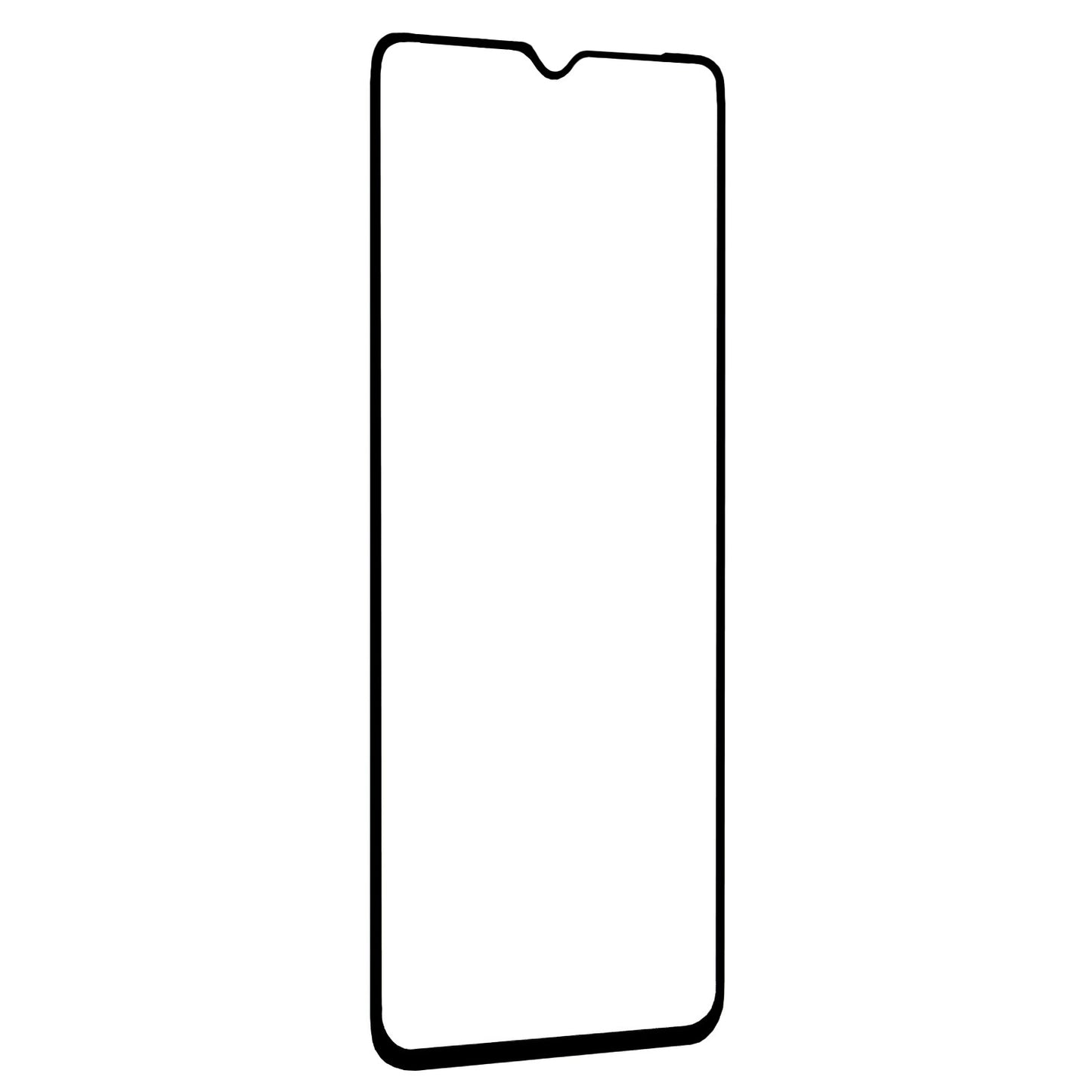 Film de protection d'écran Blue Shield pour Xiaomi Poco C75 5G / C75 / Redmi 14C, Verre Trempé, Colle Complète, Compatible avec les Coques, Noir