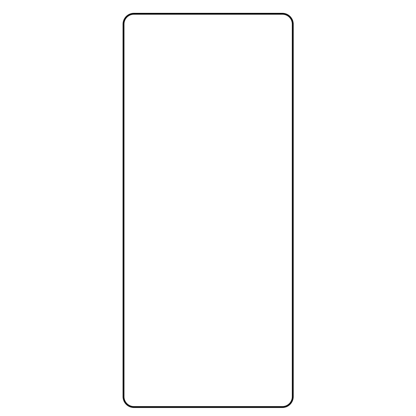 Pellicola protettiva per schermo OEM per Samsung Galaxy S25 Ultra S938, Vetro temperato, Full Glue, 5D, Nero