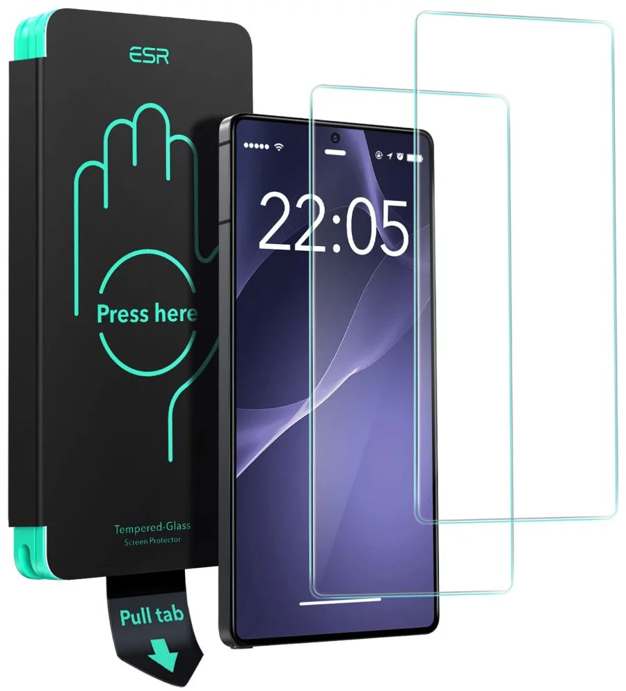 ESR Screen Protector for Samsung Galaxy S25 Ultra S938, Tempered Glass, Full Glue, Set of 2 Pieces