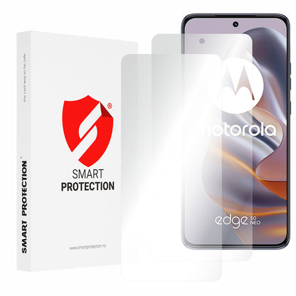 Pellicola protettiva per schermo Smart Protection Premium Classic per Motorola ThinkPhone 25 / Edge 50 Neo, Plastica, Set da 2 pezzi