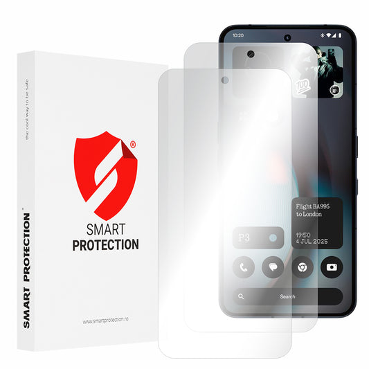 Pellicola protettiva per schermo Smart Protection Premium Classic per Nothing Phone (3), plastica, set da 2 pezzi