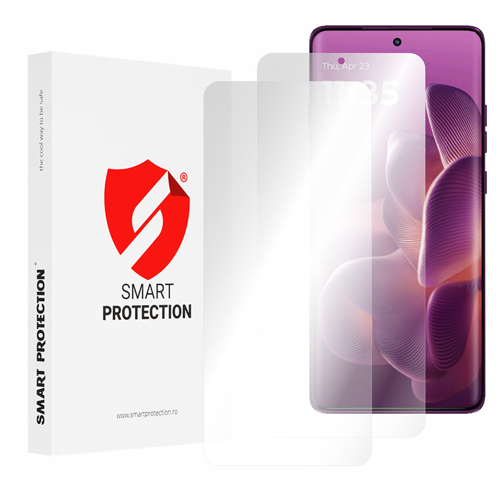 Pellicola protettiva per schermo Smart Protection Premium Classic per Motorola Edge 60 Pro, plastica, set da 2 pezzi