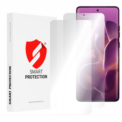 Pellicola protettiva per schermo Smart Protection Premium Classic per Motorola Edge 60 Pro, plastica, set da 2 pezzi