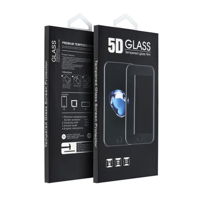 Schutzfolie OEM für Apple iPhone 17 Pro, gehärtetes Glas, Full Glue, 5D, Schwarz