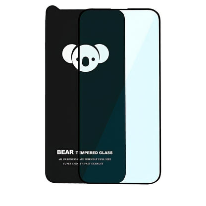 Bear HD Displayschutzfolie für Samsung Galaxy A17 4G / A17 5G / A16 5G A166 / A16 4G A165, gehärtetes Glas, Full Glue, Schwarz