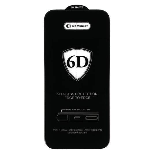 OEM Displayschutzfolie für Samsung Galaxy S26 S942, gehärtetes Glas, Full Glue, 6D, Schwarz