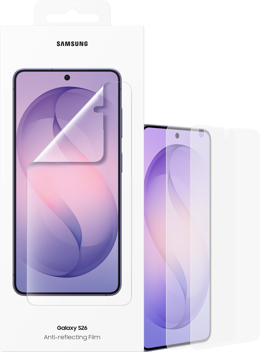 Film de protection Écran Anti-reflet pour Samsung Galaxy S26 S942, Plastique, Set 2 pièces EF-US942CTEGWW