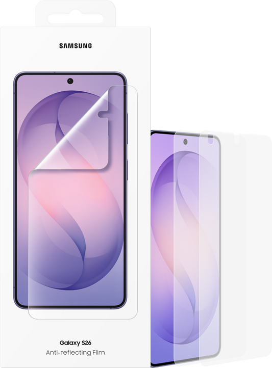 Pellicola protettiva Schermo Anti-riflesso per Samsung Galaxy S26 S942, Plastica, Set 2 pezzi EF-US942CTEGWW