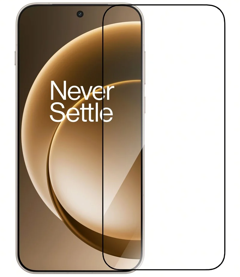 Film de protection d'écran Anti-Reflet pour OnePlus 15, Verre Trempé, Collage Complet, Noir 5431102121