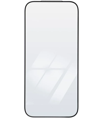 Pellicola protettiva per schermo OEM Ultra Strong 45KG per Apple iPhone 17e / 16e / 14 / 13 Pro, Vetro temperato, Full Glue, 2.5D, Nero