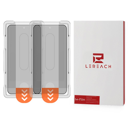 Film de protection d'écran Privacy Lereach pour Xiaomi 17T Pro, Verre Trempé, Collage Complet, Lot de 2 pièces