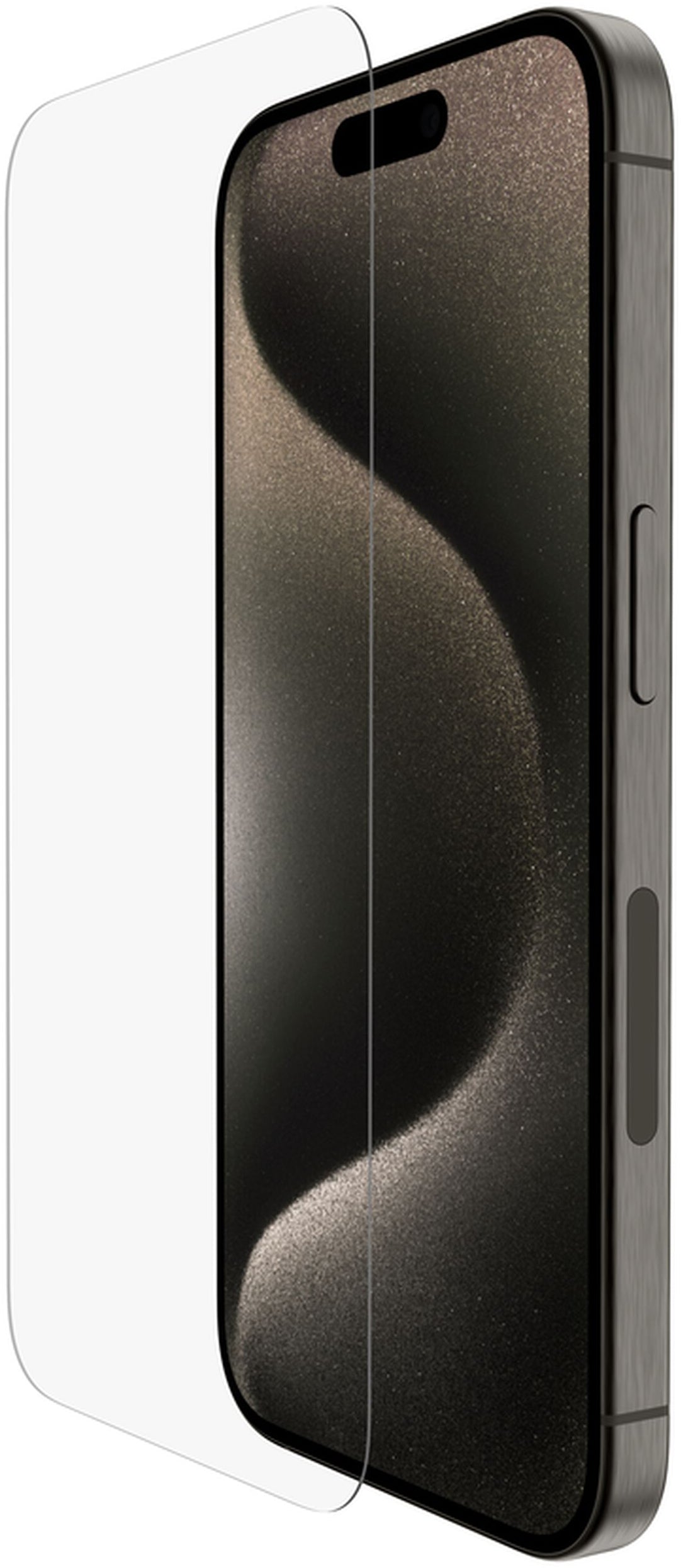 Pellicola protettiva per schermo Belkin ScreenForce TemperedGlass per Apple iPhone 15 Pro Max, Vetro temperato, Full Glue OVA138zz