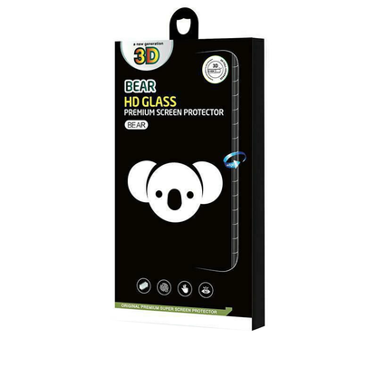 Pellicola protettiva per schermo Bear HD per Samsung Galaxy S26 S942, Vetro temperato, Full Glue, Nero