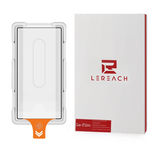 Lereach Außendisplay-Schutzfolie für Samsung Galaxy Z Fold8 Ultra F976 / Z Fold7 F966, gehärtetes Glas, Vollkleber, Schwarz