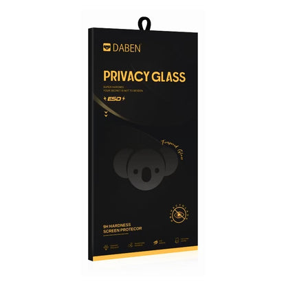 Pellicola protettiva per schermo Privacy Bear per Samsung Galaxy S24 Ultra S928, Vetro temperato, Full Glue