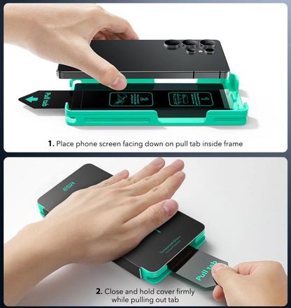 ESR Privacy Screen Protector for Samsung Galaxy S25 Ultra S938, Tempered Glass, Full Glue