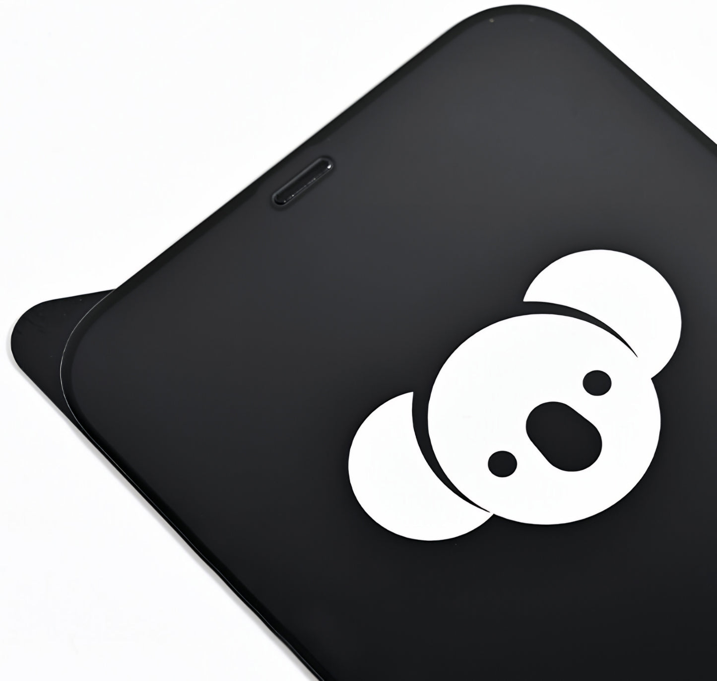 Pellicola protettiva per schermo Bear HD per Apple iPhone 17, Vetro temperato, Full Glue, Nero
