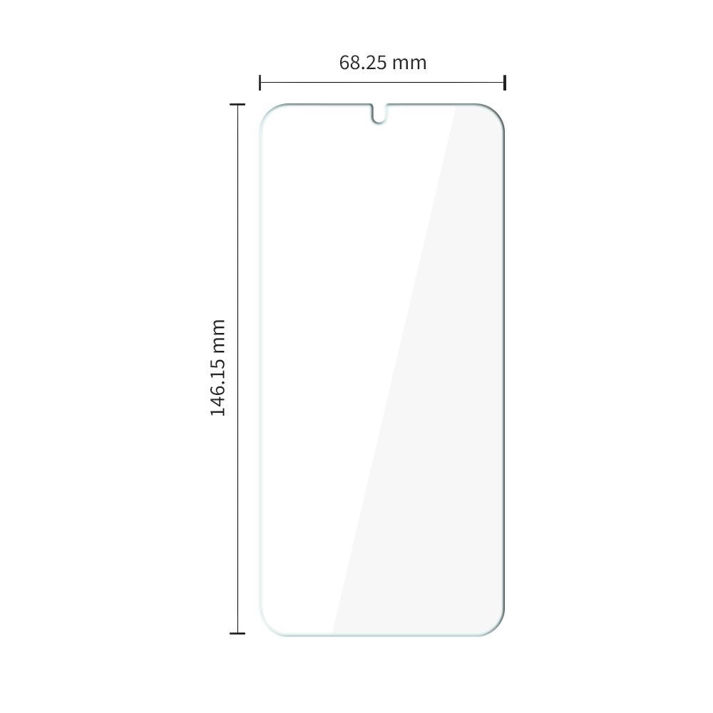 Pellicola Protettiva Schermo Tech-Protect per Samsung Galaxy S25 S931 / S24 S921, Vetro Temperato, Full Glue, Set 10 pezzi