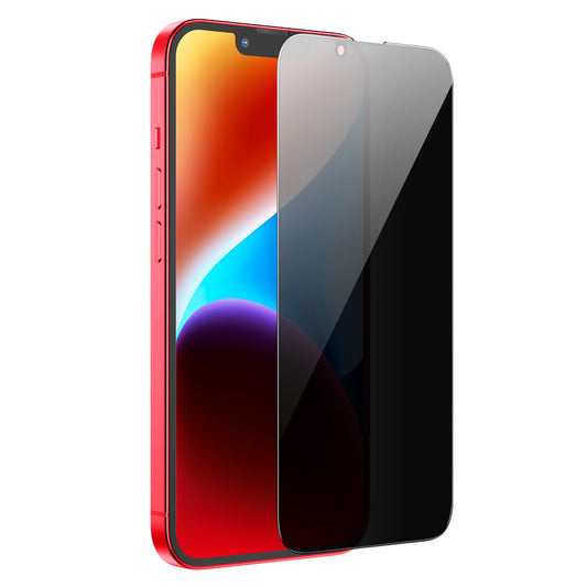 Schutzfolie Privacy Screen HOCO G15 für Apple iPhone 12 Pro Max, Gehärtetes Glas, Vollkleber, 5D