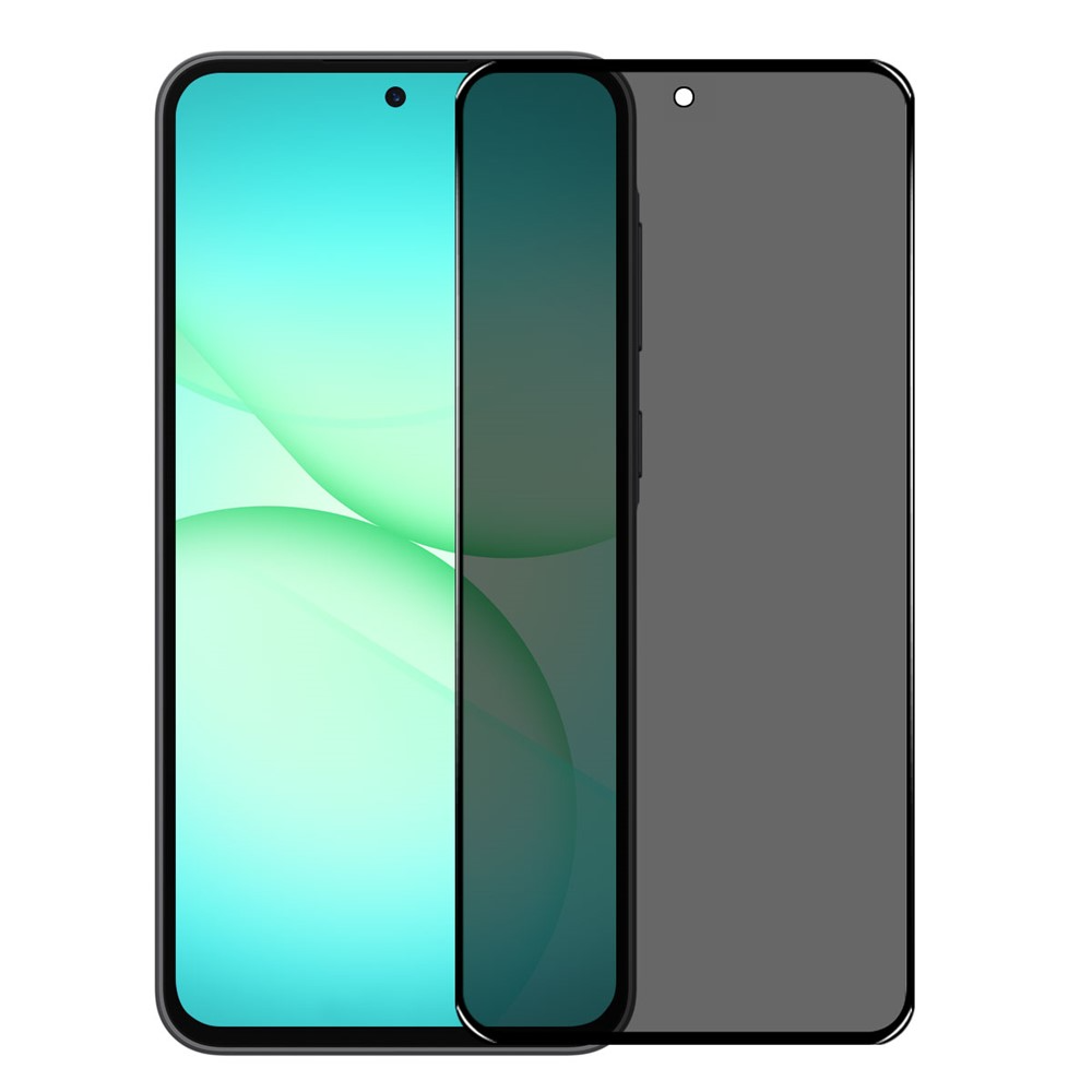 Film de protection d'écran Privacy Northjo pour Samsung Galaxy A57 5G, Verre trempé, Collage complet, Lot de 2 pièces
