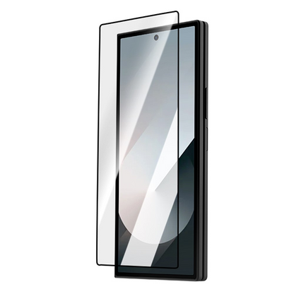 Pellicola protettiva per schermo esterno Lereach per Samsung Galaxy Z Fold8 Ultra F976 / Z Fold7 F966, vetro temperato, Full Glue, nero