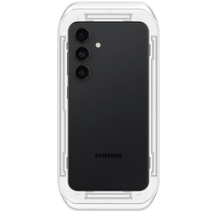 Film de protection d'écran Spigen GlastR EZ FIT pour Samsung Galaxy S25+ S936 / S24+ S926, Verre Trempé, Full Glue, Set de 2 pièces AGL07432