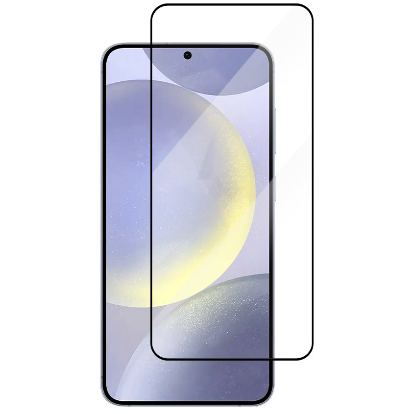 Pellicola protettiva Vmax per Samsung Galaxy S24+ S926, protezione dello schermo, colla completa, 9D, nero