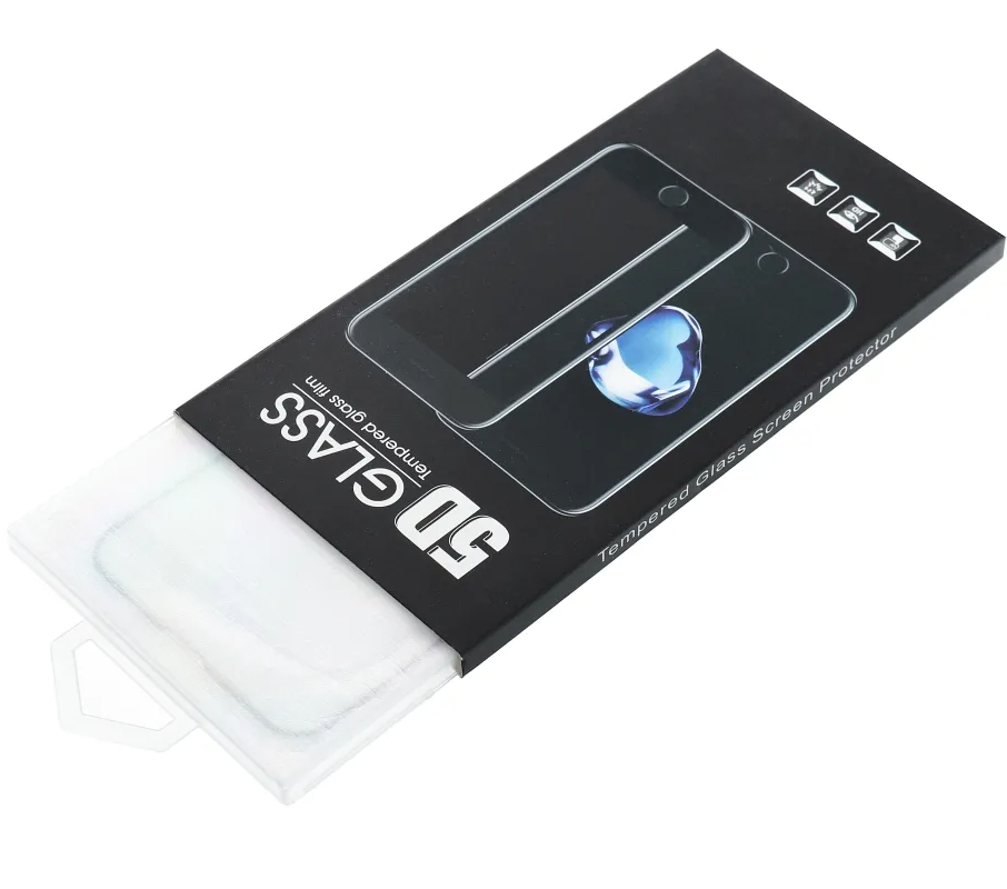 Pellicola protettiva per schermo OEM per Samsung Galaxy A57 5G, Vetro temperato, Full Glue, 5D, Nero