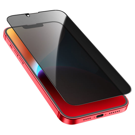 Schutzfolie Privacy Screen HOCO G15 für Apple iPhone 12 Pro Max, Gehärtetes Glas, Vollkleber, 5D