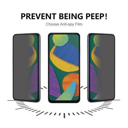 Pellicola Protettiva Schermo Privacy OEM Sblocco Impronta Digitale per Xiaomi 17T, Vetro Temperato, Colla Completa