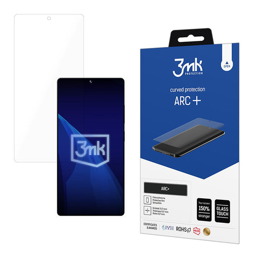 Pellicola protettiva per schermo 3MK ARC+ per Samsung Galaxy S25 Ultra S938, Plastica