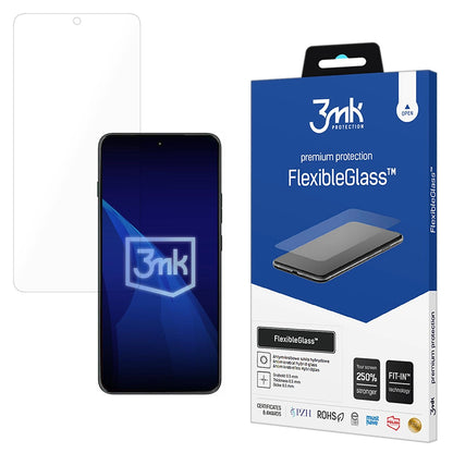Film de protection d'écran 3MK FlexibleGlass pour Motorola Edge 70 Max, Verre Flexible, Collage Complet