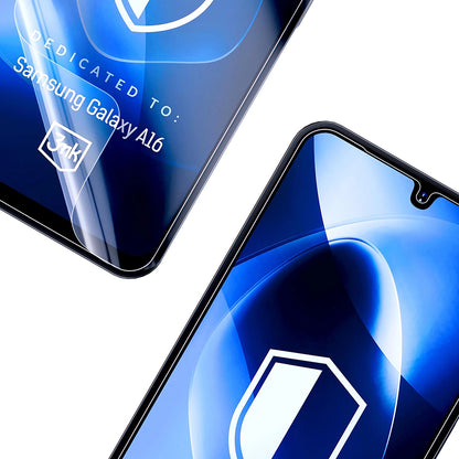 Film de protection d'écran 3MK FlexibleGlass pour Samsung Galaxy A26 A266 / A16 5G A166 / A16 4G A165 / M16 M166, Verre Flexible, Full Glue