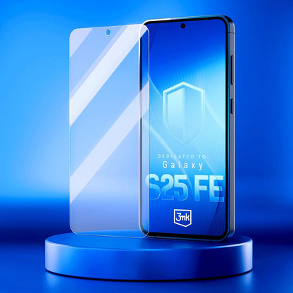 Pellicola Protettiva Schermo 3MK FlexibleGlass per Samsung Galaxy S25 FE, Vetro Flessibile, Full Glue